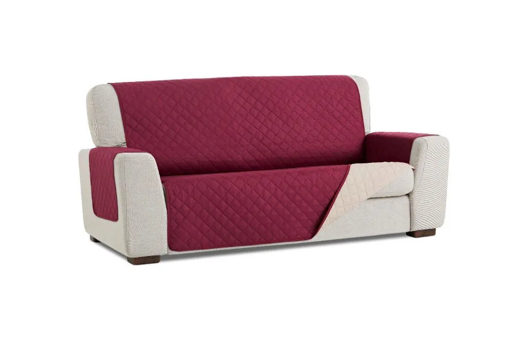 Belmarti 3-seater sofa cover - high quality sofa cover to protect and personalize your sofa - reversible and padded