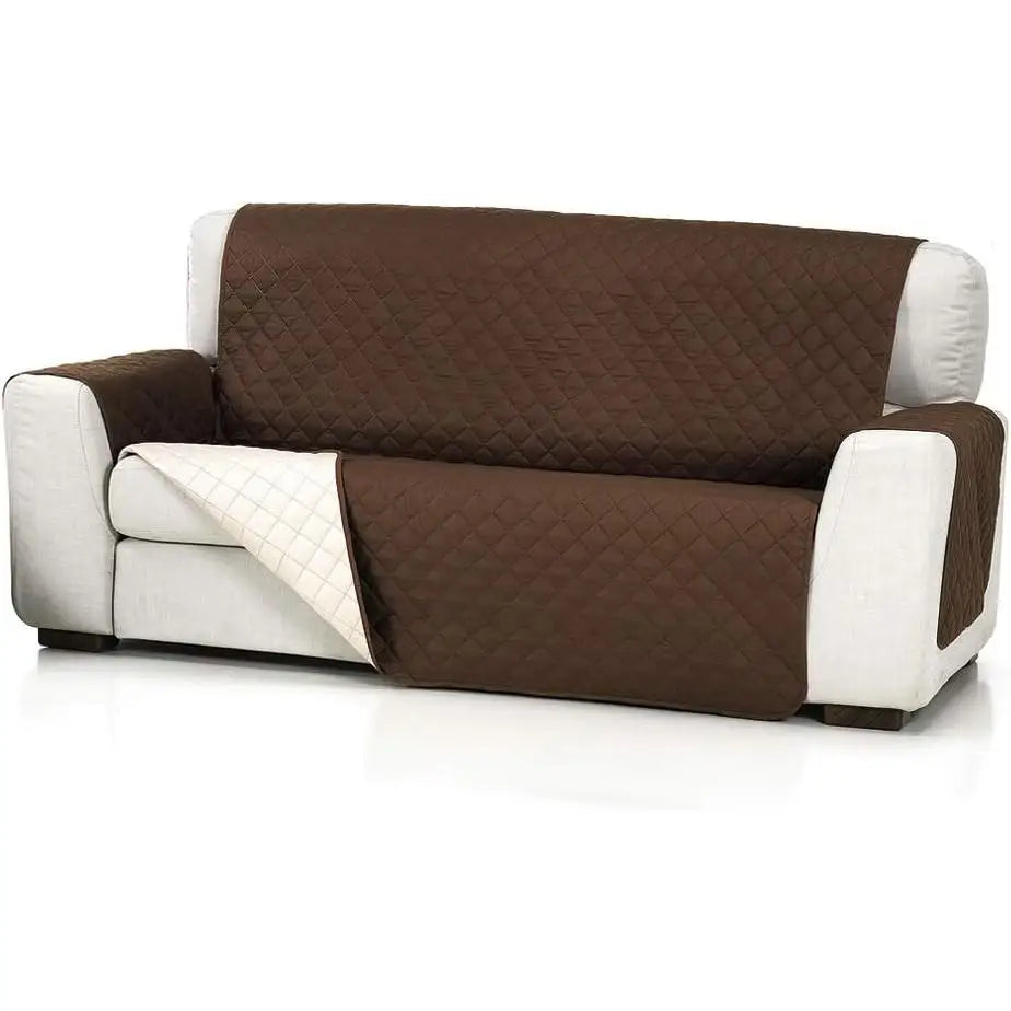 Belmarti 3-seater sofa cover - high quality sofa cover to protect and personalize your sofa - reversible and padded
